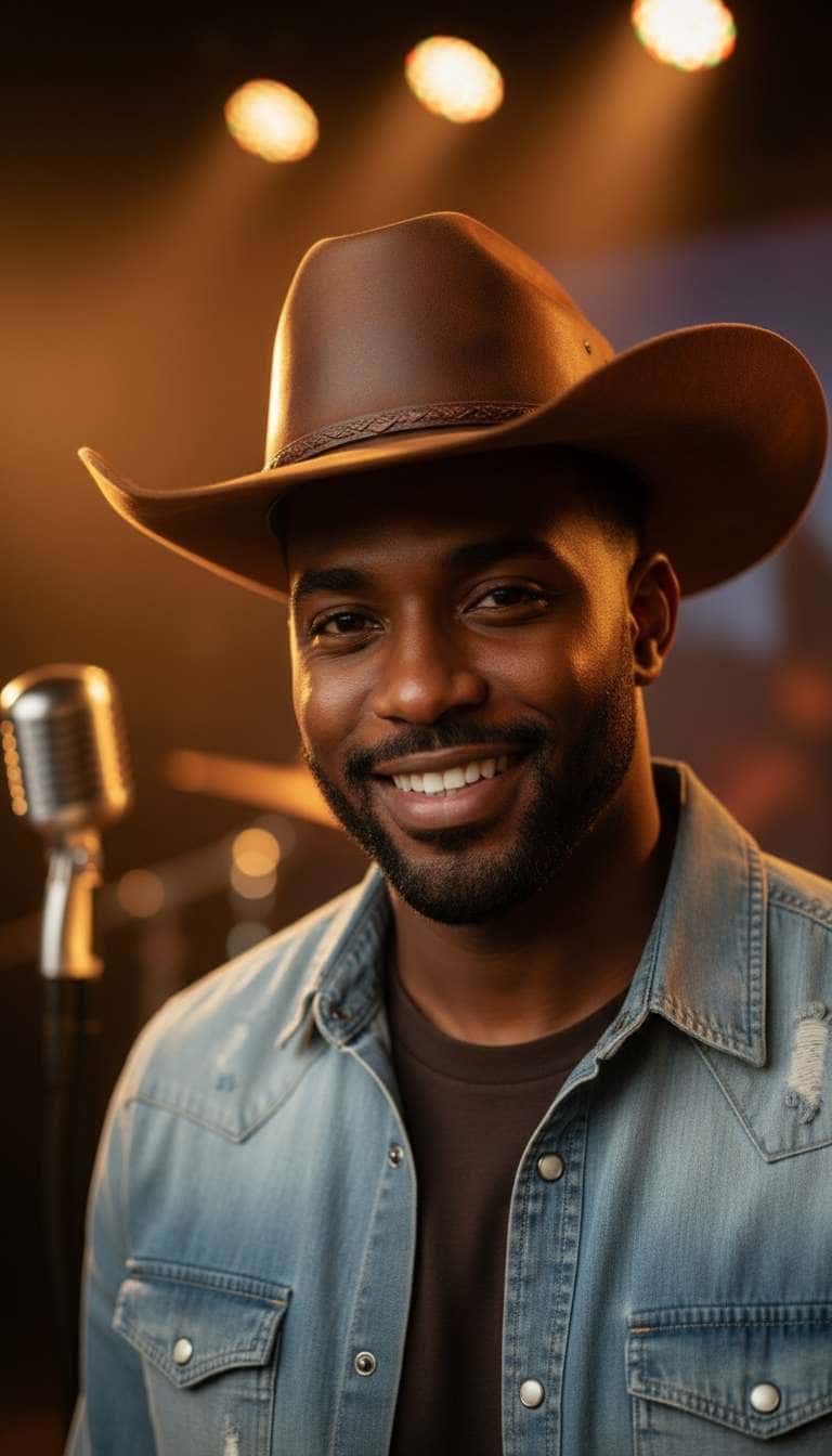 Country Star - Country Birthday Card