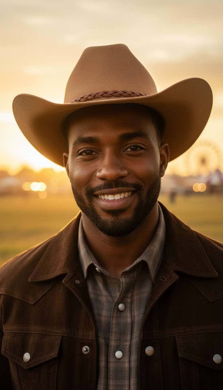 Sunset Rodeo - Country Birthday Card