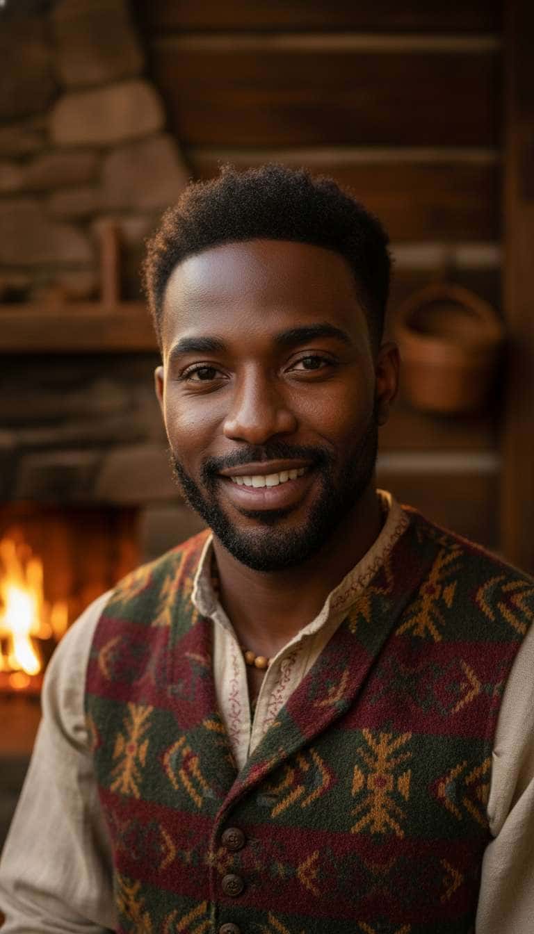 Mountain Troubadour - Folk Birthday Card