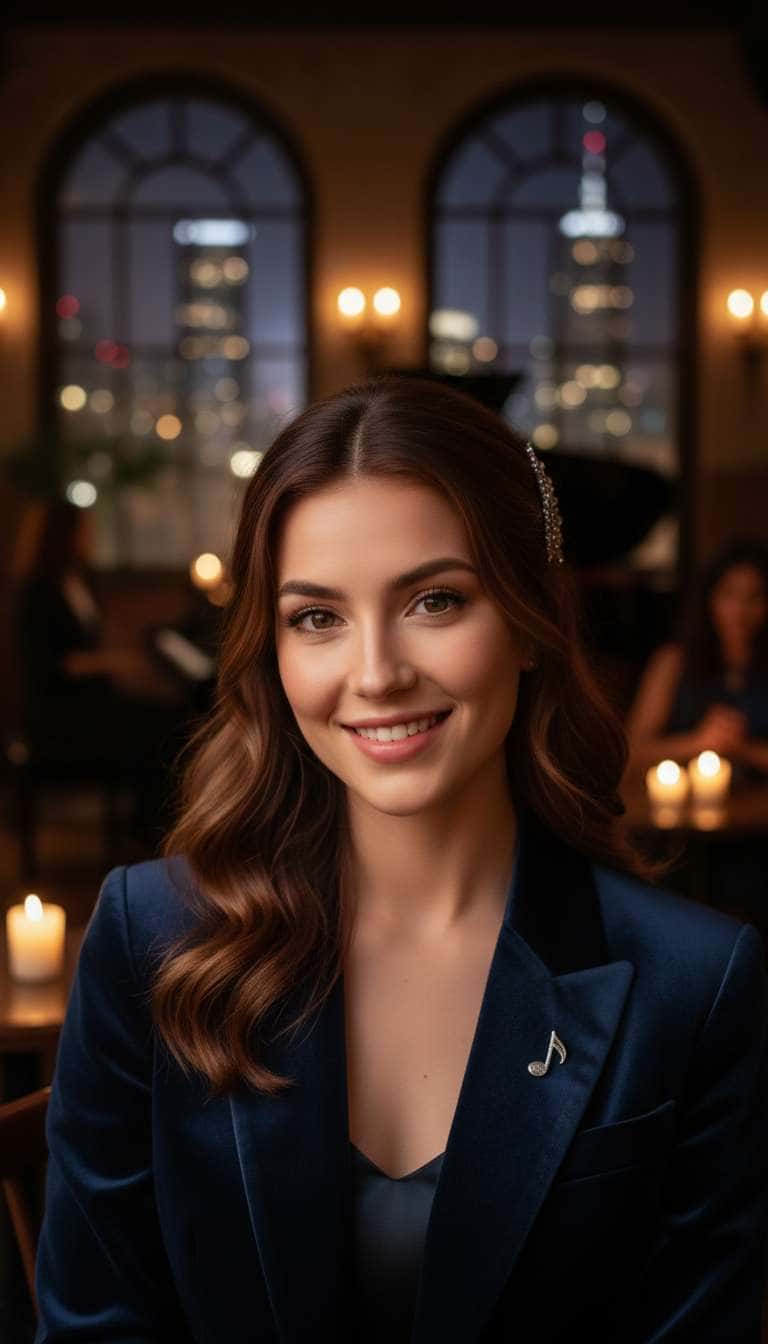 Midnight Session - Jazz Birthday Card