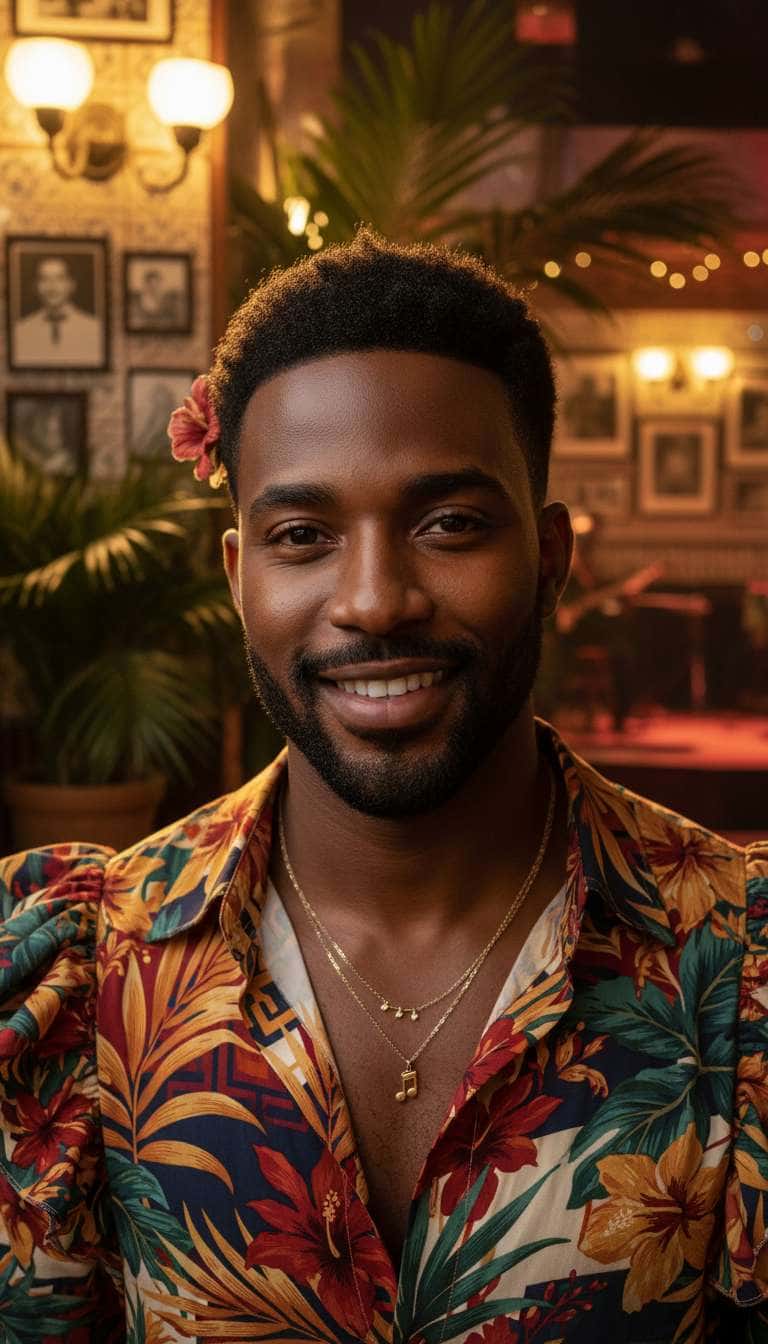 Havana Nights - Latin Jazz Birthday Card