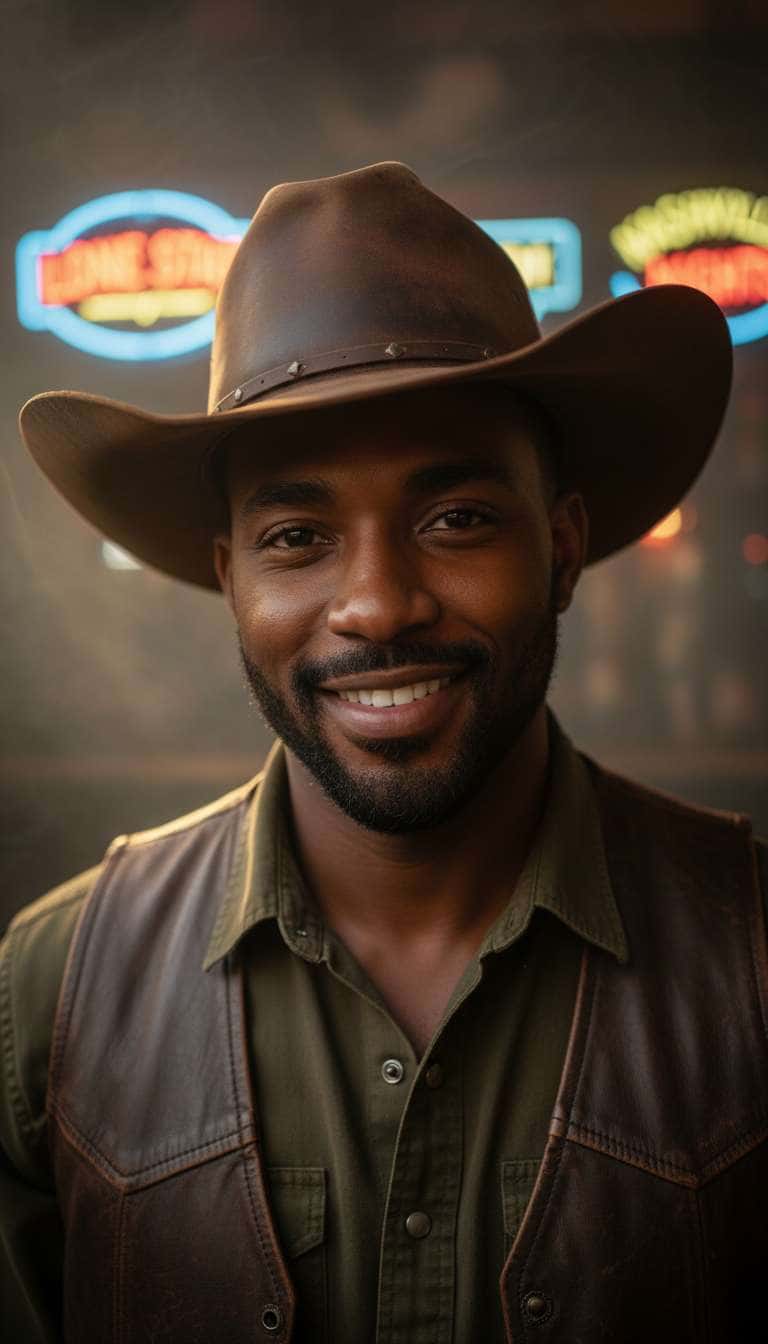 Outlaw Legend - Outlaw Country Birthday Card