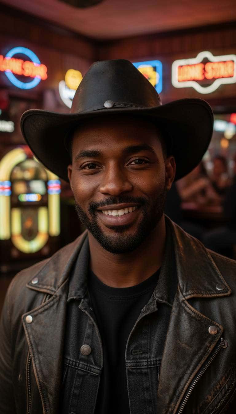 Roadhouse Rebel - Outlaw Country Birthday Card