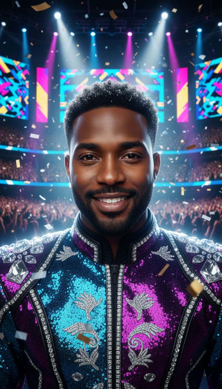 Pop Superstar - Pop Birthday Card