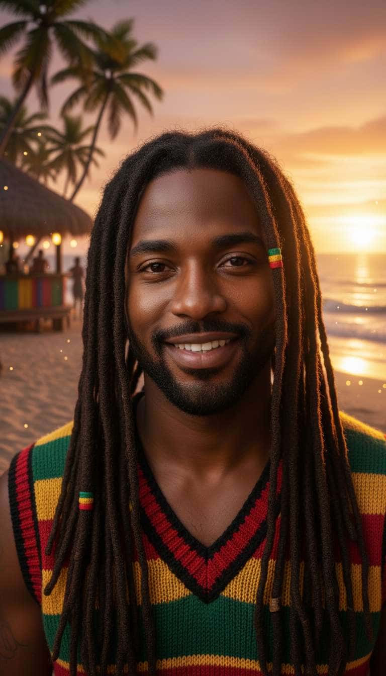 Island Vibes - Reggae Birthday Card