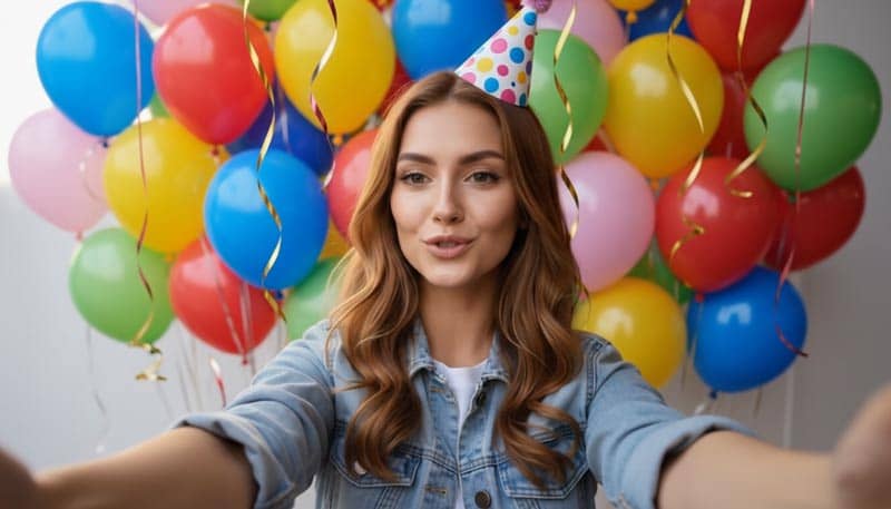 Singing Birthday Card - Your selfie sings happy birthday