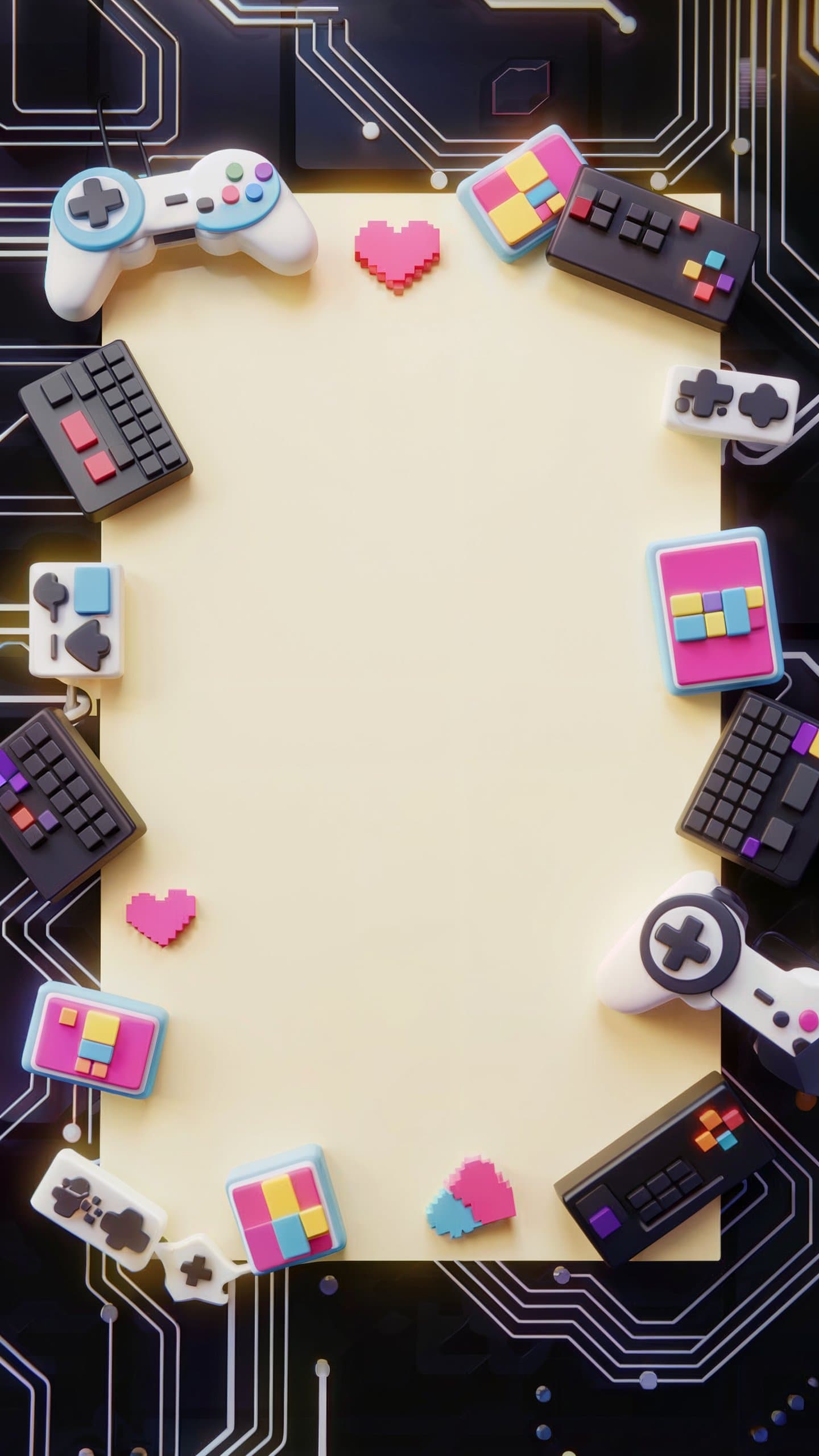Gaming themed singing birthday card