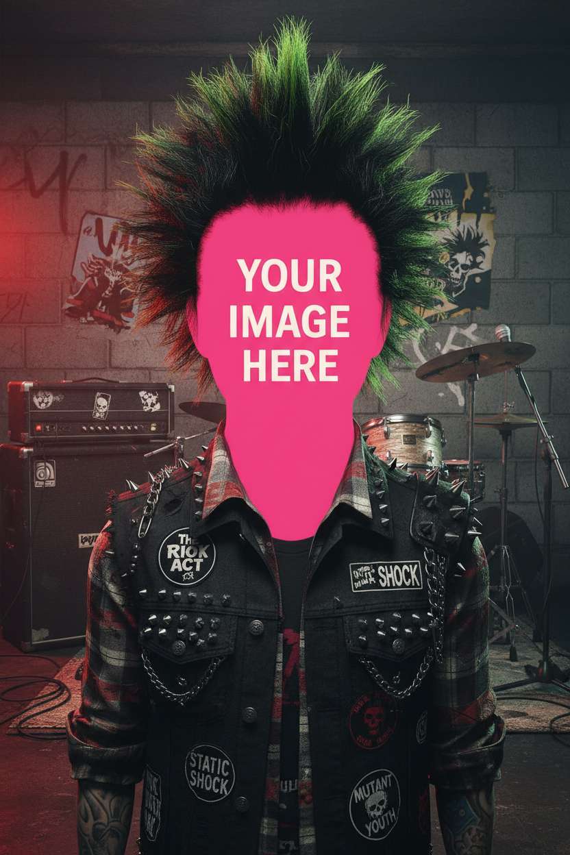 Punk character style 3