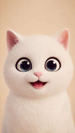 Cat birthday card theme